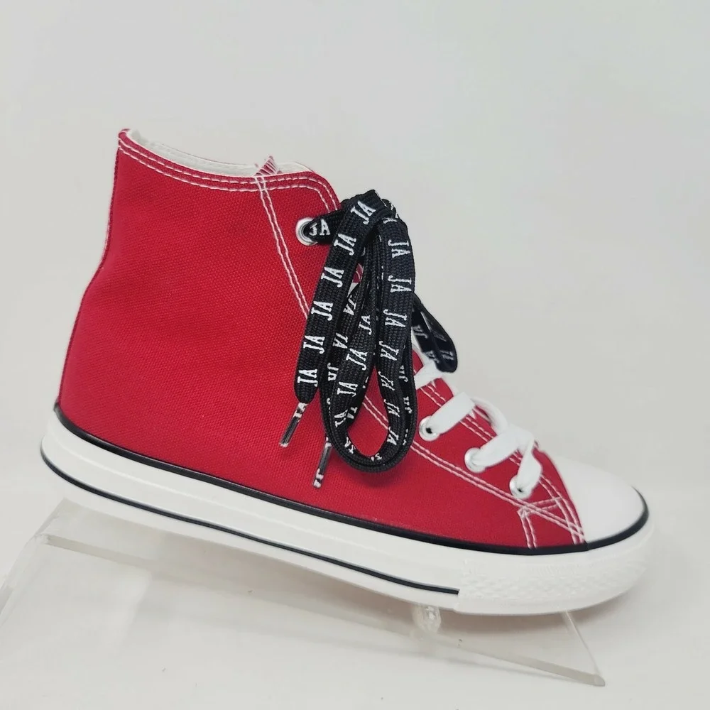 Jenn Ardor Sneakers Women's Sz 9.5 M High Top Red Canvas